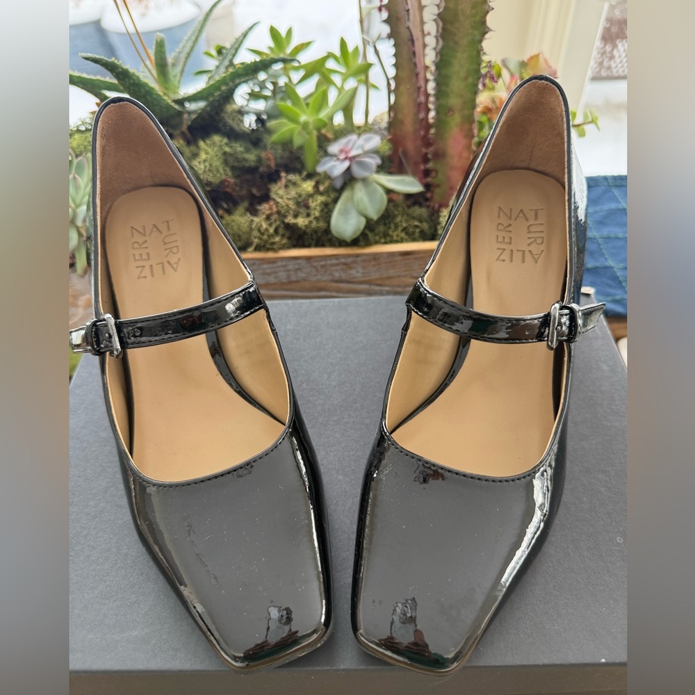 Naturalizer Black Block Heels